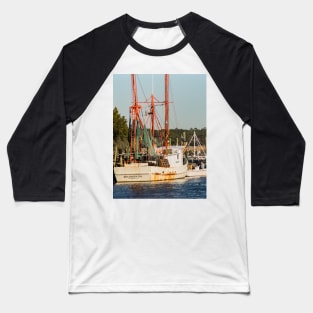 Shrimping boat in the intercoastal waterways Baseball T-Shirt